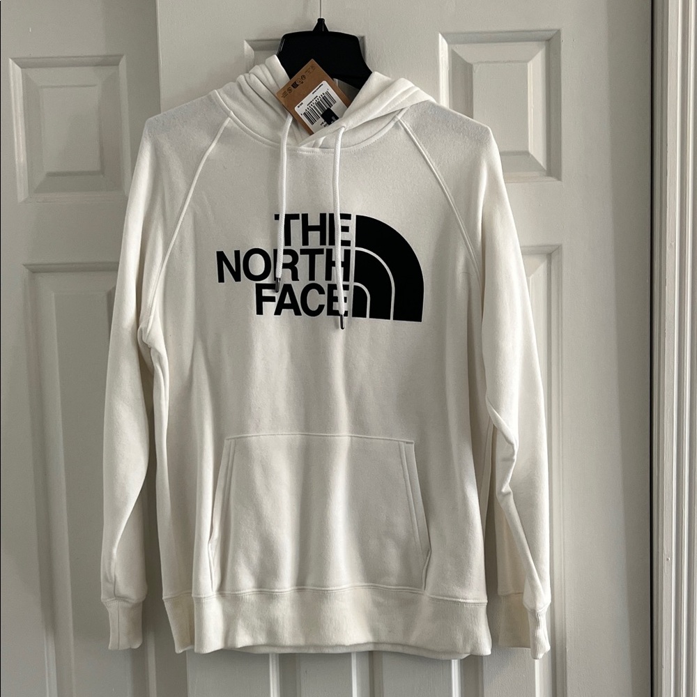 The North Face Men's Cream Hoodie Sweater
